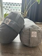 Grijze (set) Kimjaly Yogakussens, Sport en Fitness, Yoga en Pilates, Ophalen, Zo goed als nieuw, Yoga-accessoire