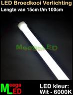 LED Rigid strip profiel 15 tot 100cm WIT voor in Kweekkooi, Dieren en Toebehoren, Nieuw, Broedkooi of Kweekkooi, Ophalen of Verzenden