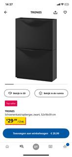 Schoenenkast IKEA, Ophalen, Zo goed als nieuw