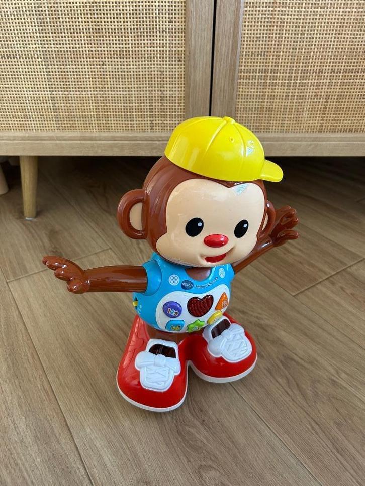 Vtech baby swing & speel aap, Kinderen en Baby's, Speelgoed | Vtech, Gebruikt, 6 maanden tot 2 jaar, Ophalen