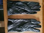 HEMA zwarte leren dames handschoenen.  maat XL NIEUW, Ophalen of Verzenden, Nieuw, Handschoenen