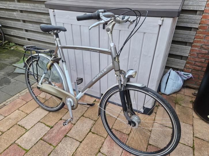 Gazelle Chamonix, maat 65 cm, Fietsen en Brommers, Fietsen | Heren | Herenfietsen, Gebruikt, Gazelle, 65 cm of meer, Ophalen