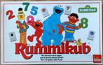 Rummikub Sesamstraat, Hobby en Vrije tijd, Een of twee spelers, Ophalen of Verzenden, Zo goed als nieuw, Goliath