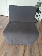 Slaapstoel/fauteuil/bank Ikea incl antraciet grijze hoes, 90 cm, Eenpersoons, Zo goed als nieuw, Ophalen