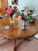 Massief grenen ronde tafel, 100 tot 150 cm, Grenenhout, Rond, Gebruikt