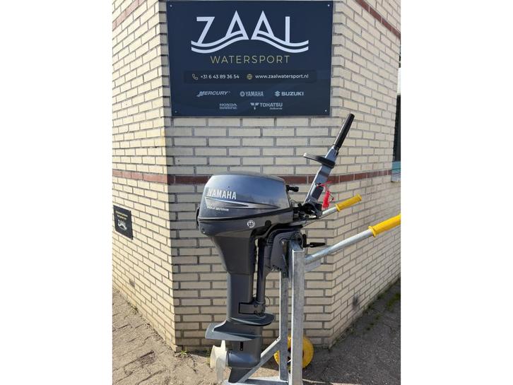 Yamaha High thrust 8PK incl electrische start op knuppel 4T, Watersport en Boten, Buiten- en Binnenboordmotoren, Gebruikt, Benzine