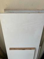 Gratis Planken voor Zolder/Schuur, wit spaanplaat, multiplex, Doe-het-zelf en Verbouw, Platen en Panelen, Ophalen, Gebruikt, Hout