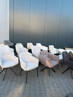 Nieuwe losse eetkamerstoelen 80 + stuks partij, Huis en Inrichting, Stoelen, Ophalen, Overige kleuren, Zo goed als nieuw, Metaal