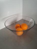 Glazen Fruitschaal, Schaal, Rond, Ophalen of Verzenden, Glas