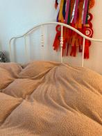 IKEA Bed wit met goud zo goed als nieuw, Huis en Inrichting, Slaapkamer | Bedden, Ophalen, Wit, Tweepersoons, 140 cm