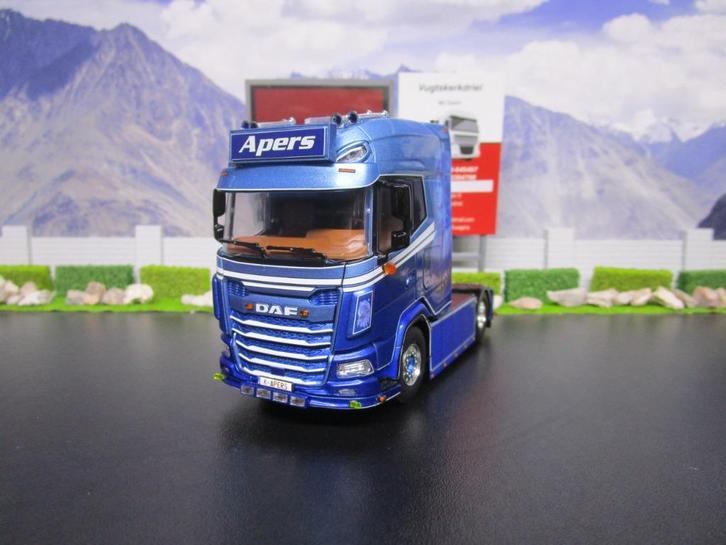 Wsi 01-4442 Transports Apers , Daf XG+ 4x2, Hobby en Vrije tijd, Modelauto's | 1:50, Nieuw, Bus of Vrachtwagen, Wsi, Ophalen