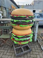 Reclame dubbele hamburger, Verzamelen, Ophalen, Reclamebord