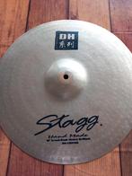 Stagg DH-CRH16B 16" Crash Rock Heavy Brilliant Bekken, Ophalen of Verzenden, Gebruikt, Drums of Percussie
