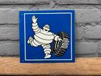 Klein Michelin banden reclamebord, Verzamelen, Reclamebord, Gebruikt, ., Ophalen of Verzenden