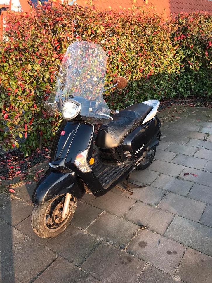 gy6 kymco like 50 beun, Fietsen en Brommers, Scooters | Kymco, Gebruikt, Like, Maximaal 25 km/u, Benzine, Ophalen