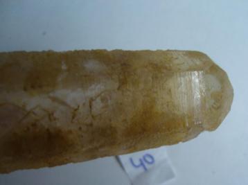 golden healer 40 gram bergkristal mineraal punt lemuriaan beschikbaar voor biedingen