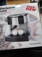 Koffie machine, Nieuw, 2 tot 4 kopjes, Ophalen of Verzenden, Espresso apparaat