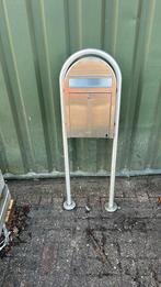 Strakke rvs brievenbus, Ophalen of Verzenden, Zo goed als nieuw, Rvs