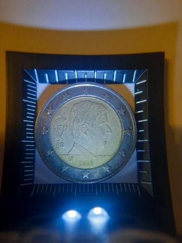 €2,- België koning Filip 2019 beschikbaar voor biedingen