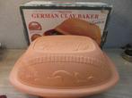 Vintage Scheurich schlemmer topf aardewerk klei ovenschaal, Huis en Inrichting, Keuken | Servies, Gebruikt, Ophalen of Verzenden