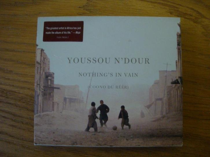 Youssou N'Dour - Nothing's In Vain (african), Cd's en Dvd's, Cd's | Wereldmuziek, Zo goed als nieuw, Aziatisch, Ophalen of Verzenden