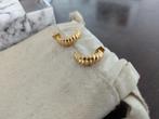 Nieuwe oorbellen croissants goud / verguld 18k / 316L rvs, Sieraden, Tassen en Uiterlijk, Ophalen of Verzenden, Nieuw, Goud, Knopjes of Stekers