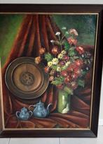 3 schilderijen bloemboeket, watermolen, fruit, Ophalen of Verzenden