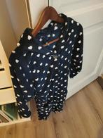 Leuke blauwe onesie met hartjes maat 134/140, Ophalen of Verzenden, Zo goed als nieuw, Onbekend, Jongen of Meisje