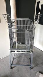 Papegaaienkooi gebruikt, Dieren en Toebehoren, Vogels | Hokken en Kooien, Ophalen, Gebruikt, Metaal, Vogelkooi