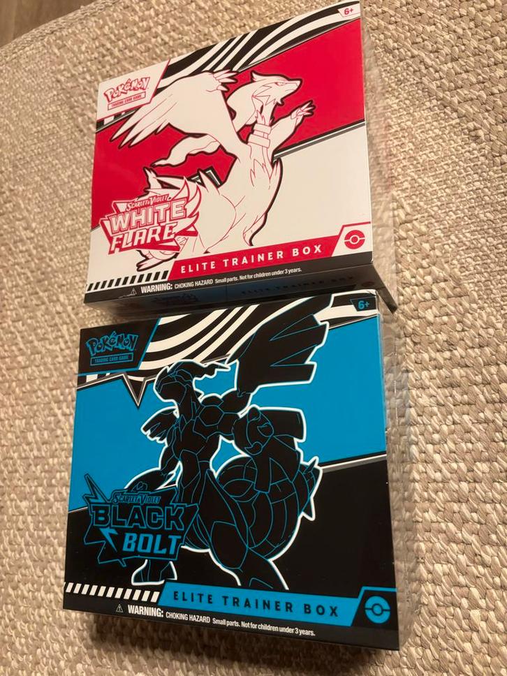 Nieuwe Pokémon Elite Trainer Boxen pokemon black b white, Hobby en Vrije tijd, Verzamelkaartspellen | Pokémon, Nieuw, Boosterbox