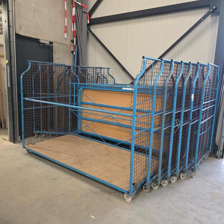 Aantal grote meubeltransportkar afm 245x115x160 cm, Doe-het-zelf en Verbouw, Transportwagens, Gebruikt, Transportkar, 100 liter of meer
