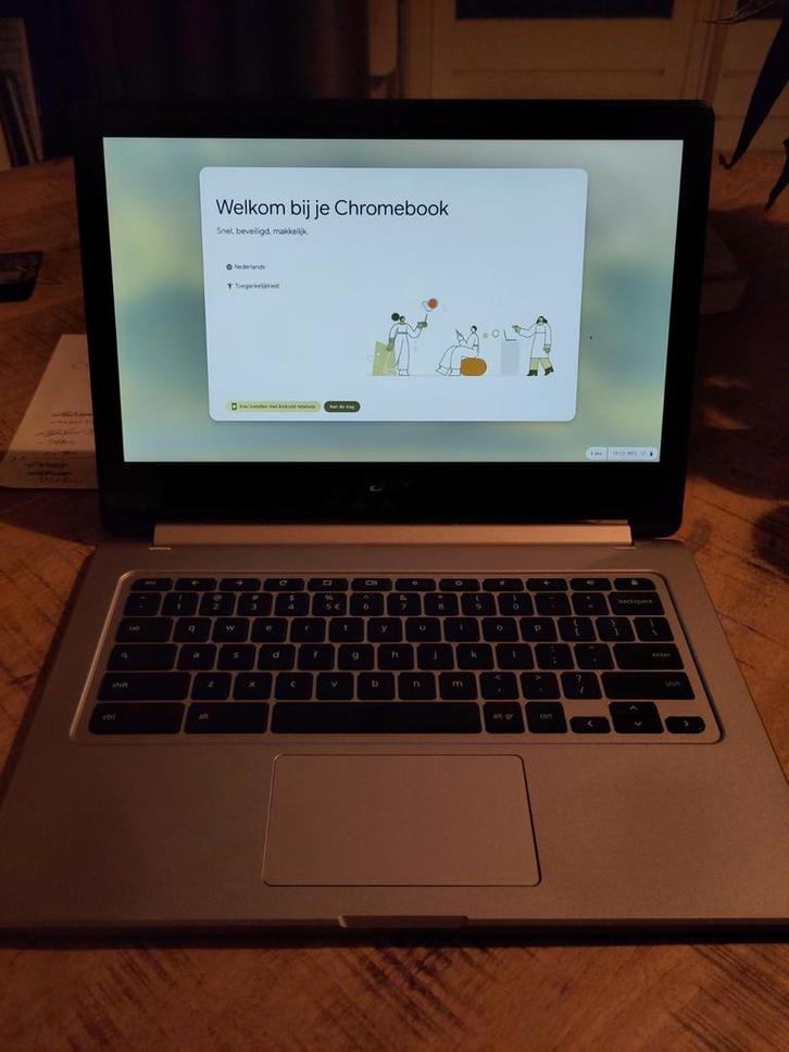 Acer Chromebook R13 - CB5-312T-K7SP, Computers en Software, Chromebooks, Gebruikt, 13 inch, 4 GB of minder, 32 GB of minder, Qwerty