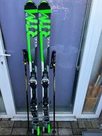 Koopje ! Völkl allround carve ski’s 1.59 M. + stokken, Overige merken, 140 tot 160 cm, Ophalen of Verzenden, Zo goed als nieuw