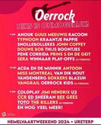 Oerrock vrijdag 10 mei, Tickets en Kaartjes, Evenementen en Festivals, Twee personen