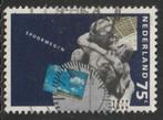 Nederland 1989 1432 Spoorwegen 75c, Gest, Postzegels en Munten, Postzegels | Nederland, Ophalen of Verzenden, Na 1940, Gestempeld