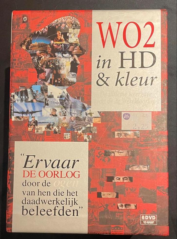 WO2 in HD & Kleur - Complete Collectie, Cd's en Dvd's, Dvd's | Tv en Series, Zo goed als nieuw, Non-fictie, Boxset, Vanaf 12 jaar