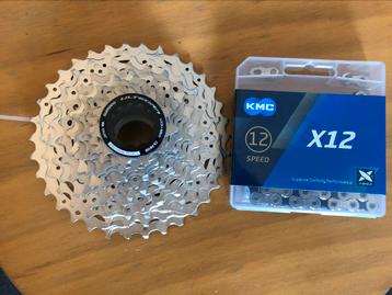 Shimano ultegra r8100 11-34 cassette incl kmc ketting beschikbaar voor biedingen