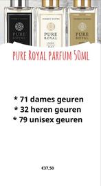 Fm parfums Pure Royal 50 ml, Nieuw, Ophalen of Verzenden