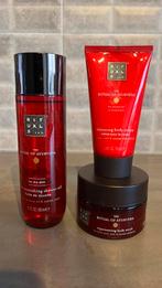 Rituals set Rituals of Ayurveda oil, body cream+scrub NIEUW, Ophalen of Verzenden, Zo goed als nieuw, Bodylotion, Crème of Olie