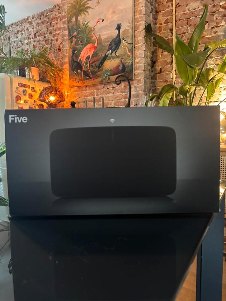 SONOS Five, balck, Audio, Tv en Foto, Soundbars, Zo goed als nieuw, Ophalen of Verzenden