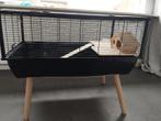 Zolux knaagdier hamster kooi Neo Nigha Zwart, 60 tot 90 cm, Kooi, Gebruikt, 75 tot 110 cm
