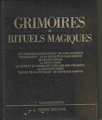 Grimoires et rituels magiques. Sciences secretes  beschikbaar voor biedingen