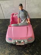 Barbie auto met pop, Kinderen en Baby's, Speelgoed | Poppen, Gebruikt, Ophalen of Verzenden, Barbie