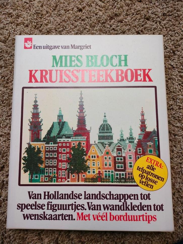 Mies Bloch Kruissteekboek - Borduurtips & Patronen, Boeken, Hobby en Vrije tijd, Gelezen, Borduren en Naaien, Ophalen of Verzenden