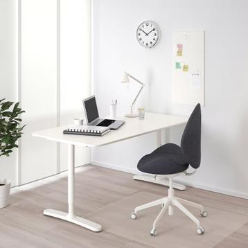 BEKANT IKEA bureau 160x80 (eventueel ook 2x beschikbaar) - afbeelding 2