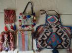 Curiosa volkskunst collectie geweven tassen inheemse tas, Antiek en Kunst, Curiosa en Brocante, Ophalen of Verzenden