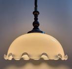 Imposante glazen hanglamp, Ophalen of Verzenden, Zo goed als nieuw, Minder dan 50 cm