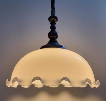Imposante glazen hanglamp  beschikbaar voor biedingen