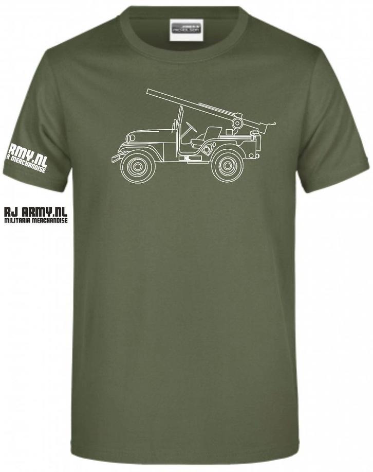 Nekaf M38a1 TLV  Zijkant, Verzamelen, Militaria | Algemeen, Overige soorten, Overige typen, Overige gebieden, Ophalen of Verzenden