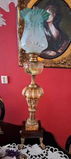 Staande Olielamp van Barnsteen, Antiek en Kunst, Antiek | Kandelaars, Ophalen